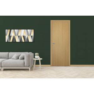 Kit Porta 2,10M X 70CM M14 a M21 Direta e Esquerda Lisa Freijo Interna Pinhal