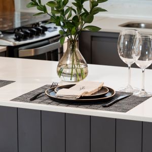 Kit Lugar Americano 30CM X 45CM Loom 2PCS Grafite Copa e Cia