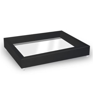 Bandeja 25CM X 14CM Tropical Preta Tropical Artes