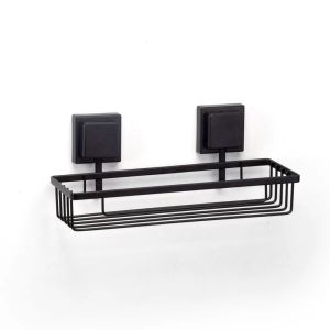 Porta Shampoo Piatina Black 28,6x12,3x12,3cm Arthi