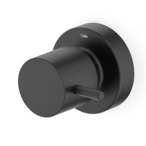 Acabamento de Registro 1/2" a 1" Basic Preto Matte Celite