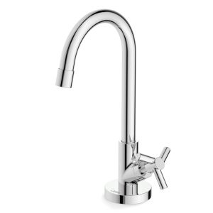 Torneira Bica Alta One Cromado 1/4 Volta Celite