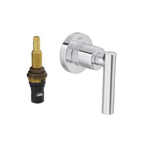 Acabamento de Registro 1/2" A 1" Beta Cromado Pressão Deca