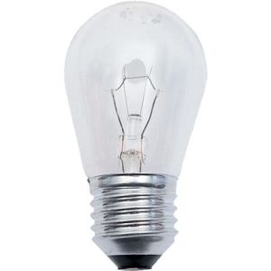 Lâmpada Incandescente Taschibra Fogão/Geladeira F14 15W Clara