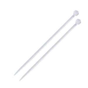 Abraçadeira 3,6x140mm Nylon Natural 100 Peças Bemfixa