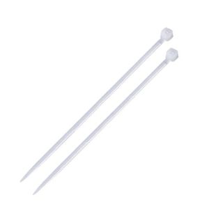 Abraçadeira 3,6x250mm Nylon Natural 100 Peças Bemfixa