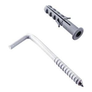 Escápula para Concreto 4,4x70mm Branca 4 Peças Bemfixa