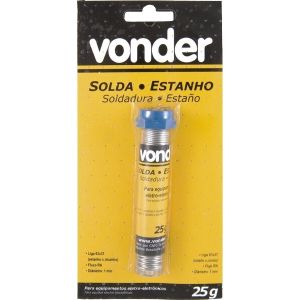 Estanho para Solda em Tubo Vonder 25g