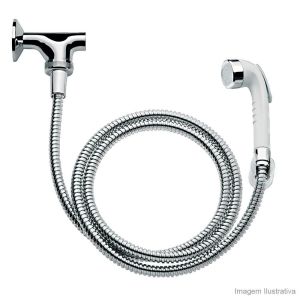 Desviador para Chuveiro Especial Com Ducha Cromado 1/2" Docol