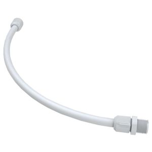Engate Flexível Tigre 50cm PVC Branco