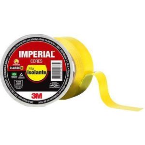 Fita Isolante Imperial 18mmx10m Amarela 3M