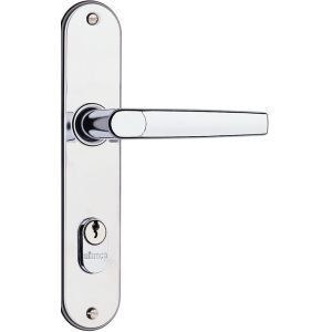 Fechadura Roseta Banheiro 40mm Inox Quadratta Aliança