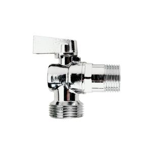 Torneira para Máquina de Lavar e Tanque Esfera 1/2" Cromado Jackwal