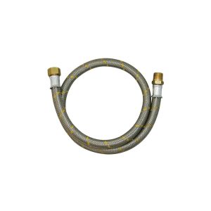Ligação Flexível para Gás 1m 1/2" Aço Inoxidável 002.543 Jackwal