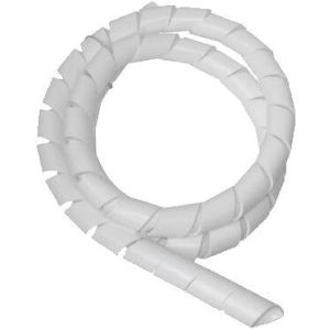 Organizador de Fios 12mm Bemfixa Uniflex Natural