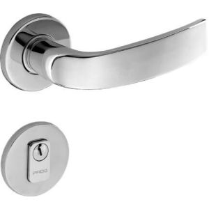 Fechadura Roseta para Banheiro 55mm Victória Cromado 504-90 Pado