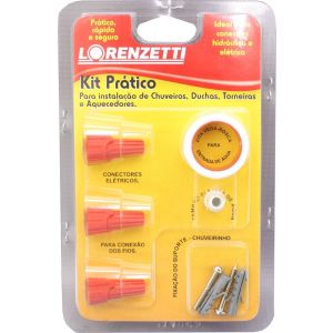 Kit Instalação para Chuveiro Lorenzetti Prático