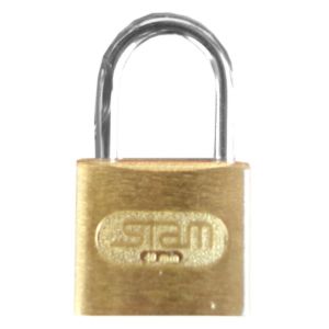 Cadeado 20mm  Latonado  Stam