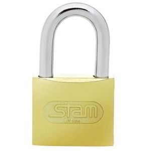Cadeado 45mm  Latonado  Stam