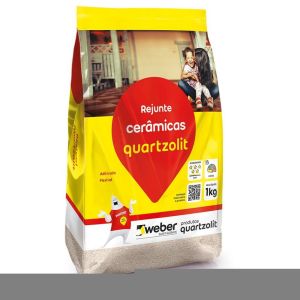 Rejunte Flexível Quartzolit Cinza Platina 1kg