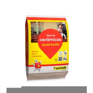 Rejunte Flexível Quartzolit Cinza Outono 5kg
