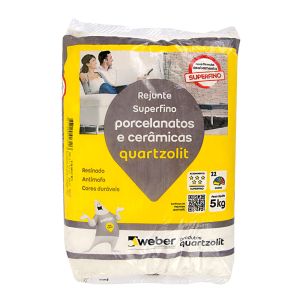 Rejunte Porcelanato Quartzolit 5kg