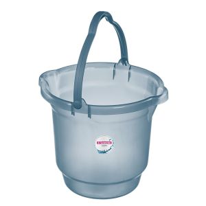 Balde de Plástico 8,5L Cor Cristal Sanremo