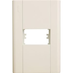 Placa 4"x2" 1 Módulo Fame Modulare Branca