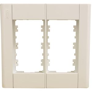 Placa 4"x4" 6 Módulos Fame Modulare Branca