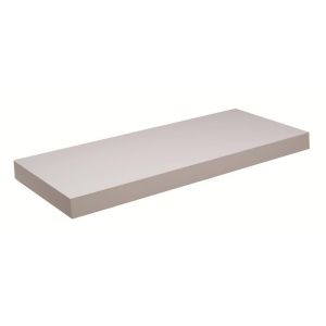 Prateleira Prat-K Tendenza 4 Reta com Suporte 25x100cm Branca