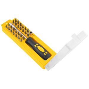 Jogo de Bits Vonder 1/4" com Chave 29 Peças