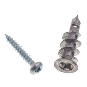 Bucha para Drywall com Parafuso Bemfixa 4x38mm Rápida 2 Peças