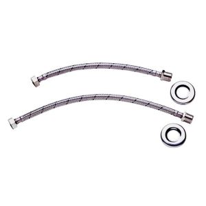 Engate Flexível Deca 30cm Metal Cromado