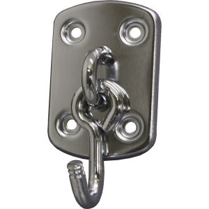 Gancho para Rede União Mundial Cromado