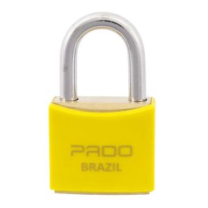 Cadeado 30mm SM Amarelo Pado