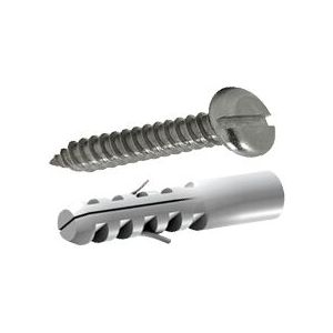 Bucha para Concreto com Parafuso Bemfixa 6mm 10 Peças 3142