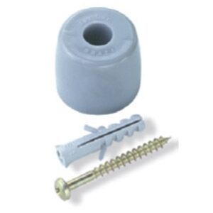 Amortecedor para Porta Chato Branco Bemfixa