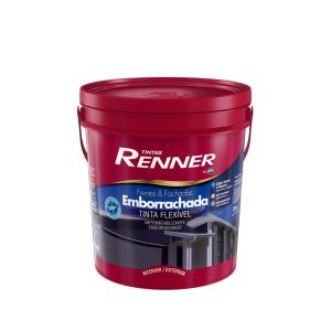 Tinta Renner Emborrachada Super Premium 18L Branco Fosco