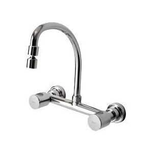 Torneira Misturador de Parede para Cozinha Deca Aspen 1/2" Cromado