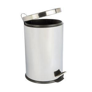 Lixeira Bella com Pedal 20L Inox Casa&Ideia
