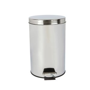 Lixeira Bella com Pedal 12L Inox Casa&Ideia