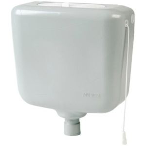 Caixa de Descarga Elevada Astra 6,8 a 9 Litros Branca