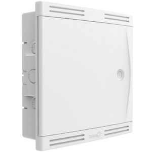 Quadro de Sistema VDI Tigre 30x30cm Branco de Embutir
