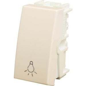 Módulo Pulsador Minuteria Fame Elegance Branco 16A