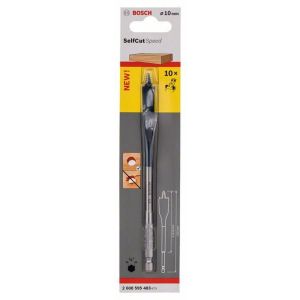 Broca Chata SelfCut Speed para Madeira e Materiais leves 10mm Bosch