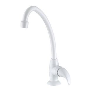 Torneira de Mesa para Cozinha Lorenzetti Pratti 1/2" Branca