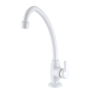 Torneira de Mesa para Cozinha Lorenzetti Bric 1/2" Branca