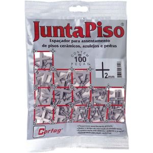 Espaçador Juntapiso Cortag 2mm 100 Peças