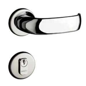 Fechadura Roseta Externa 55mm Contemporânea Cromado Acetinado 500-90 Pado