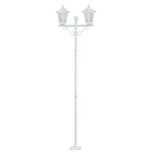 Poste de Luz para Jardim Dital 1,61m Grega 1 Lâmpada Branco